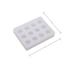 Manumi silikónová forma na odlievanie kreatívnej hmoty 85 x 63 x 15 mm mušle - 3 ks