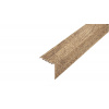 AP20 schodová lišta samolepiaca ACARA, PVC dub pálený, 30x30 mm, 1,8 m