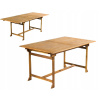 Záhradný stôl, stolík - Stôl na stravovanie záhrady zložený do 150 (Stôl na stravovanie záhrady zložený do 150)