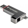Verbatim Dual QuickStick USB flash disk Retail 512 GB stříbrná 32042 USB-C(TM) (USB 3.2 Gen 1), USB 3.2 (Gen 1x1)