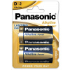 BAZAR - PANASONIC Alkalické baterie Alkaline Power LR20APB/2BP D 1,5V (Blistr 2ks) - Poškozený obal (Komplet)