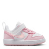 Nike Court Borough Low Recraft Shoes Infants White/Pink C7 (24)