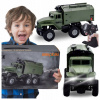 DIAĽKOVO OVLÁDANÉ VEĽKÉ VOJENSKÉ SAMOCHÓD URAL MODEL S OVLÁDAČOM SVETLÁ ZVUK