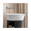 DURAVIT White Tulip umývadlo na skrinku bez otvoru, bez prepadu, priemer 500 mm, biela, 2365500070