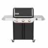 Gril záhradný plynový Weber Genesis E-325W Black čierny