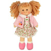Bigjigs toys Látková bábika Poppy 25 cm