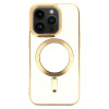 Gold Magsafe kryt pre Apple iPhone 14 Pro Max, biela