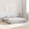 zahrada-XL Rám postele s úložným prostorem Betónovo sivá 180 x 200 cm 3335272