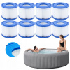 8 x Filter do bazénového čerpadla JACUZZI LAY Z SPA Bestway 60311 typ VI Lay-Z-SPA