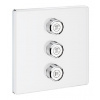Grohe Grohtherm SmartControl - Ventil pod omietku na 3 spotrebiče, mesačná biela 29158LS0
