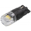 autožiarovka led t10 12v carclever 4led 2835smd biela 2ks