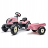FALK Traktor Country Star Pink Pedal príves a klaksón