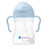 B.box Hrnček so slamkou 240 ml Žuvačková