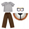 Kostým pre chlapca- Outfit Owl Pants Cape Mask 116-128 4el (Outfit Owl Pants Cape Mask 116-128 4el)