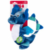 KONG Dragon Knots M/L - plyšový dráčik pre psíka, hračka s povrazom vo vnútri - Modrá