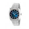 Strieborné pánske hodinky Mondia s oceľovým pásikom History - Silver / Blue 38 MM Automatic