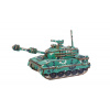 Woodcraft Drevené 3D puzzle Stredný tank