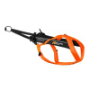 Dlhý postroj pre psov Freemotion 5.0 Non-stop dogwear - 3 / Oranžová