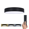 Solight WO798-1-B LED osvětlení s dálkový ovladačem, 36W, 2300lm, 30cm, změna chromatičnosti, stmívatelné, černá