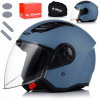 Helma LS2 OF616 Airflow II Solid M. Misty Bl XL