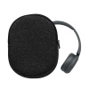 kwmobile Neoprene Headphone Kryt pro WH-CH520 / WH-CH510 / MDR-ZX110 kryt – Over-Ear Headset Storage Pouch - Soft Travel Carry Bag Anthracite / bílá