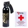 Fox Labs Pepper Spray Fox Labs PG12SDB 355 ml + Shar ShD SHD101V2 Pepper Spray. (43 cm čierna gumová podložka)