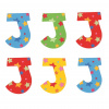 Bigjigs Toys Hviezdičkové písmenko J Bigjigs Toys Hviezdičkové písmenko J