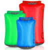 kompresný vak Lifeventure Ultralight Dry Bag Multipack (5L, 10L, 25L)