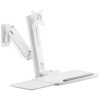 SpeaKa Professional SP-MM-950 1-násobný držiak na stenu pre monitor nad sebou, s držiakom na klávesnici, vr. 2x držiaky na skener 43,2 cm (17) - 88,9 cm (35); SP-11946520