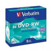 Verbatim DVD-RW 4,7GB 4x, 5ks