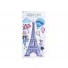 Anděl Samolepiaca dekorácia 15119 plastická s glitrami 47 x 24 cm, Eiffelova veža