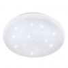 LED stropné svietidlo Eglo Frania-S, kruh, 43 cm (97879) biele