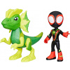 Hasbro Spidey a jeho úžasní přátelé DinoWebs Miles spin Morales a Electrosaurus