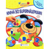 Kniha so supernálepkami-žltá-farby,tvary,čísla,prvé slová