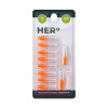 Herbadent HERo 0,8 mm náhradná medzizubná kefka 10 ks
