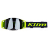 okuliare KLIM EDGE Off-road FOCUS NAVY BLUE HI-VIS DARK SMOKE SILVER MIRROR