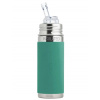 Pura Pura® TERMO fľaša so slamkou 260ml sivá, mint, poľovnícka zelená, rose Farba: mint