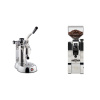 La Pavoni Stradivari Professional Lusso + Eureka Mignon XL, CR chrome