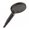 Hansgrohe Raindance Select S - Sprchová hlavica, 3 prúdy, EcoSmart, matná čierna 26515670