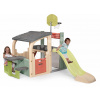 Hracie centrum Multisport Fun Center Life Smoby so 150 cm šmykľavkou 176 cm basketbalom a piknikovým stolom s UV filtrom od 24 mes - model 2025