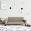 vidaXL Detská pohovka kapučínová 90x53x30 cm umelá koža - Hnedá - 80746-35180