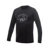 SENSOR MERINO ACTIVE PT VAN LIFE pánské triko dl.rukáv černá 22200024-01