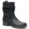 RIEKER Z9583-00 black, dámské polokozačky vel.42