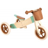 Small Foot Balančný Bicykel a Trojkolka Maxi Karamelová Hnedá
