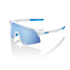 100% S3 - Movistar Team White - HiPER Blue Multilayer Mirror Lens