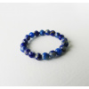 Prsteň z liečivého kameňa lapisu lazuli na gumičke 4 (Náramok na gumičku s minerálom - lapis lazuli)