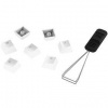 Klávesy HyperX PBT Keycaps biele (US) 519T5AA