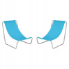 Záhradné lehátko - 2x Deckchair Garden Beach Armchair Skladacia taška (2x Deckchair Garden Beach Armchair Skladacia taška)