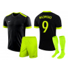 Nike 128 čierna, zelená, žltá (Tosia Set (Body + Half -Cups) 68)