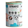 Výhodné balenie STRAYZ BIO mačka 24 x 400 g - bio losos & bio brokolica